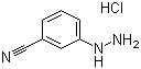3-氰基苯肼盐酸盐结构式_2881-99-4结构式