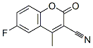 6-Fluoro-4-methylcoumarin-3-carbonitrile Structure,288399-90-6Structure