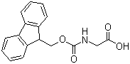 Fmoc-甘氨酸结构式_29022-11-5结构式