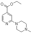2-(4-Methyl-1-piperazinyl)-pyridine-4-carboxylic acid ethyl ester Structure,290300-93-5Structure