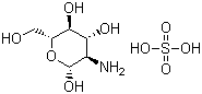 硫酸氨基葡萄糖结构式_29031-19-4结构式