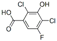2,4-二氯-5-氟-3-羟基苯甲酸结构式_290835-84-6结构式