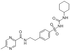 格列吡嗪结构式_29094-61-9结构式