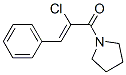 (9CI)-1-[(2Z)-2-氯-1-氧代-3-苯基-2-丙烯基]-吡咯烷结构式_292153-68-5结构式