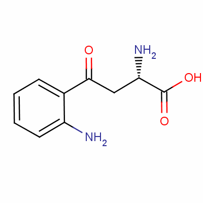 L-犬尿氨酸结构式_2922-83-0结构式