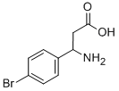 (-)-beta-氨基-4-溴苯丙酸结构式_295356-30-8结构式