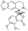 (3S)-6,7-二甲氧基-3-[(5S)-6-甲基-5,6,7,8-四氢[1,3]二氧杂环戊并[4,5-g]异喹啉-5-基]-2-苯并呋喃-1(3H)-酮结构式_29617-43-4结构式