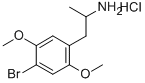 (±)-2,5-dimethoxy-4-bromoamphetamine  hydrochloride,  dl-dob  hydrochloride Structure,29705-96-2Structure