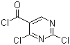 2,4-二氯-5-嘧啶甲酰氯结构式_2972-52-3结构式