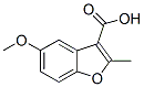 5-甲氧基-2-甲基苯并呋喃-3-羧酸结构式_29735-88-4结构式