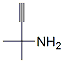 2-甲基-3-丁炔-2-胺结构式_2978-58-7结构式
