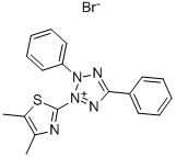 噻唑蓝溴化四唑结构式_298-93-1结构式