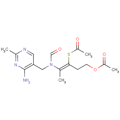 乙酰硫胺结构式_299-89-8结构式