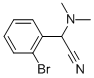 2-(2-溴苯基)-2-(二甲基氨基)乙腈结构式_299215-38-6结构式