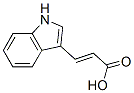 (E)-3-吲哚丙烯酸结构式_29953-71-7结构式