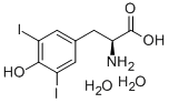 3,5-二碘-L-酪氨酸结构式_300-39-0结构式