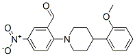 2-[4-(2-甲氧基苯基)哌啶]-5-硝基苯甲醛结构式_301134-94-1结构式
