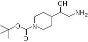 Tert-Butyl 4-(2-amino-1-hydroxyethyl)piperidine-1-carboxylate Structure,301221-57-8Structure