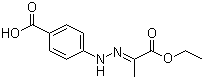(Z)-4-(2-(1-乙氧基-1-氧代丙烷-2-亚基)肼基)苯甲酸结构式_301222-77-5结构式
