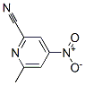 6-甲基-4-硝基吡啶-2-甲腈结构式_30235-12-2结构式