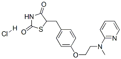 盐酸罗格列酮结构式_302543-62-0结构式