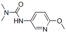 (8CI)-3-(6-甲氧基-3-吡啶)-1,1-二甲基-脲结构式_30292-13-8结构式