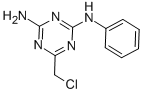 2-氨基-4-苯胺-6-(氯甲基)-1,3,5-三嗪结构式_30355-60-3结构式