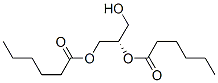 1,2-Dihexanoyl-sn-glycerol Structure,30403-47-5Structure