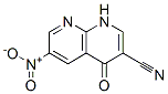 1,4-二氯-6- 硝基-4-氧代-1,8-萘啶-3-甲腈结构式_305370-83-6结构式
