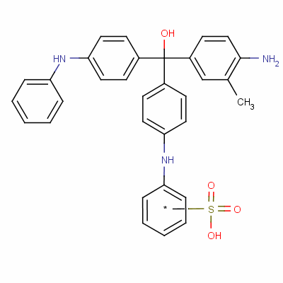 碱性蓝结构式_30586-13-1结构式