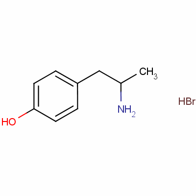 Hydroxyamphetamine hydrobromide Structure,306-21-8Structure