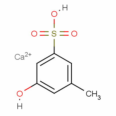 Calcium bis(hydroxytoluenesulphonate) Structure,30605-60-8Structure