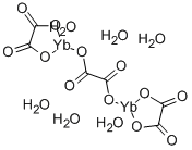 草酸镱(III) 草酸六水化物结构式_30618-32-7结构式