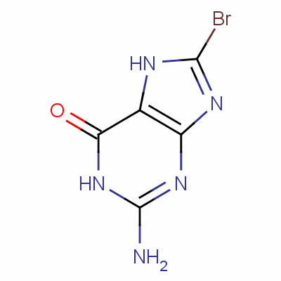 8-溴鸟嘌呤结构式_3066-84-0结构式
