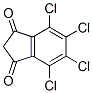 4,5,6,7-四氯茚满-1,3-二酮结构式_30675-13-9结构式