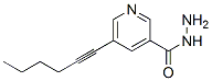 5-己炔-1-吡啶-3-羧肼结构式_306935-32-0结构式