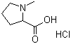 DL-1-甲基脯氨酸盐酸盐结构式_30727-22-1结构式
