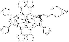 PSS-[2-(3,4-环氧树脂环己基)乙基]-七环戊基取代结构式_307496-16-8结构式
