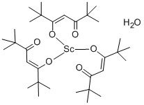 三(2,2,6,6-四甲基-3,5-庚二酸))铋结构式_307532-33-8结构式