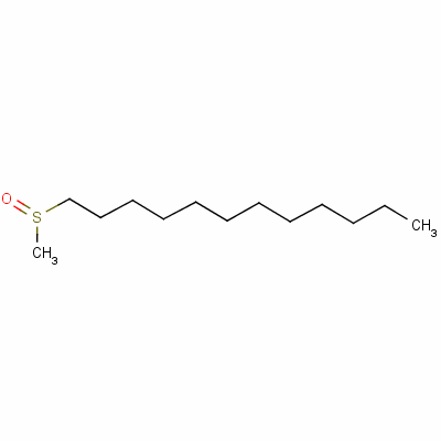 1-甲基亚磺酰十二烷结构式_3079-30-9结构式