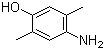4-氨基-2,5-二甲基苯酚结构式_3096-71-7结构式
