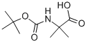 N-叔丁氧羰基-2-甲基丙氨酸结构式_30992-29-1结构式