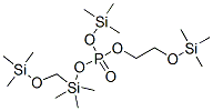 磷酸 2-三甲基甲硅烷基氧基-1-[(三甲基甲硅烷基氧基)甲基]乙基双(三甲基甲硅烷基)酯结构式_31038-12-7结构式