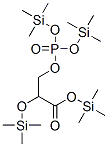 3-[双(三甲基甲硅烷基氧基)膦氧基]-2-(三甲基甲硅烷基氧基)丙酸 三甲基甲硅烷基酯结构式_31038-13-8结构式