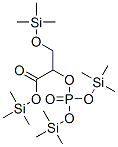 双(三甲基甲硅烷基氧基)膦氧基(三甲基甲硅烷基氧基甲基)乙酸 三甲基甲硅烷基酯结构式_31038-14-9结构式