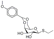 4,6-(4-甲氧基苄亚基)-beta-D-硫代吡喃半乳糖苷乙酯结构式_311797-19-0结构式