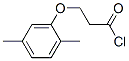 3-(2,5-二甲苯氧基)丙酰氯结构式_31264-51-4结构式