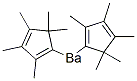 双(五甲基环戊二烯)钡 二甲氧基乙烷 加合物结构式_312739-90-5结构式