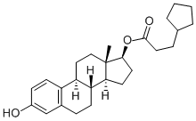 环戊丙酸雌二醇结构式_313-06-4结构式