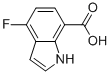 4-氟-1H-吲哚-7-羧酸结构式_313337-34-7结构式